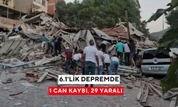 6.1'lik depremde 1 can kaybı, 29 yaralı
