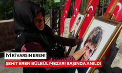 Şehit Eren Bülbül, şehadetinin 8. yılında mezarı başında anıldı
