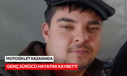 Motosiklet kazasında genç sürücü hayatını kaybetti