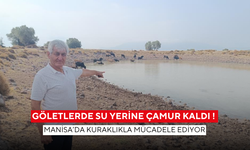 Göletlerde su yerine çamur kaldı ! Yuntdağı Bölgesi kuraklıkla mücadele ediyor
