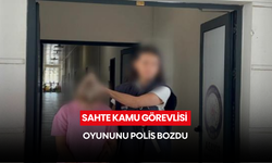 Sahte kamu görevlisi oyununu polis bozdu