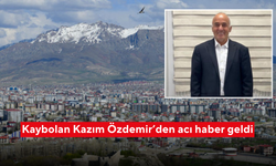 Kaybolan Kazım Özdemir’den acı haber geldi