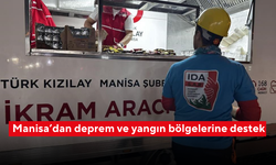 Manisa’dan deprem ve yangın bölgelerine destek