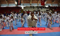 Manisa’da emniyet amiri tatamiye çıktı