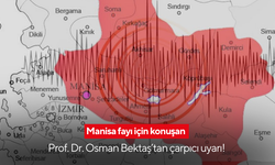 Manisa fayı için konuşan Prof. Dr. Osman Bektaş’tan çarpıcı uyarı!