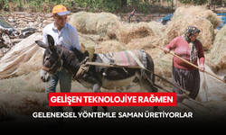 Teknolojiye rağmen geleneksel yöntemle üretime devam ediyorlar