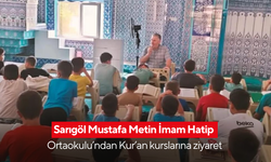 Sarıgöl Mustafa Metin İmam Hatip Ortaokulu’ndan Kur’an kurslarına ziyaret