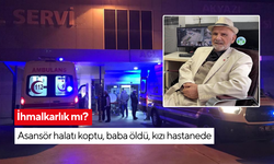 İhmalkarlık mı?  Asansör halatı koptu, baba öldü, kızı hastanede