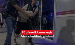 Bisikletle gezerken bir kadına tacizde bulunan şahıs 96 güvenlik kamerasıyla adım adım izlenip kahvaltı masasında yakalandı