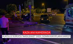 Alkollü sürücü kaza yaptı, "Nasılsınız?" deyip kaçtı |  Kaçarken araç kamerası her şeyi kaydetti