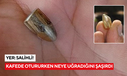 Salihli’de yorgun mermi şoku: Mermiyle sırtından yaralandı