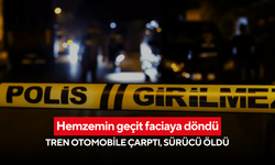 Hemzemin geçit faciaya döndü: Tren otomobile çarptı, sürücü öldü