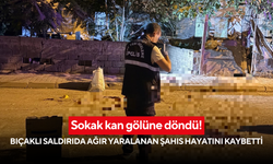 Sokak kan gölüne döndü! Bıçaklı saldırıda ağır yaralanan şahıs hayatını kaybetti