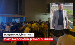 Kavga edenleri barıştırmaya giden eski ziraat odası başkanı öldürüldü