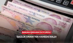 Bakan Işıkhan duyurdu: İşsizlik oranı tek hanede kaldı