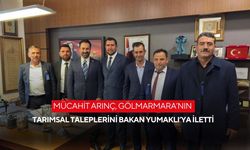 Mücahit Arınç, Gölmarmara’nın tarımsal taleplerini Bakan Yumaklı’ya iletti