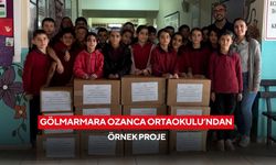 Gölmarmara Ozanca Ortaokulu’ndan Örnek Proje