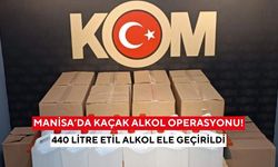 Manisa’da kaçak alkol operasyonu: 440 litre etil alkol ele geçirildi