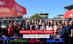 Sarıgöl’de 57 yıl sonra duygusal buluşma