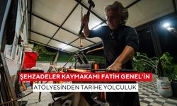 Şehzadeler Kaymakamı Fatih Genel’in atölyesinden tarihe yolculuk