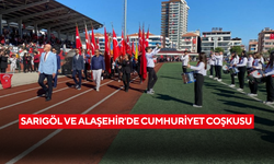 Cumhuriyet coşkusu Manisa’yı sardı! Alaşehir ve Sarıgöl’de renkli kutlamalar...