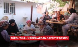 Turgutlulu Kadınlardan Gazze'ye Destek