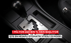 1 milyon 260 bin TL’den başlıyor! İşte 2025’in en hesaplı 23 modeli