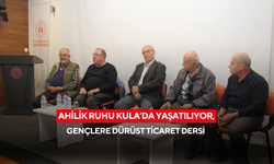 Ahilik ruhu Kula’da yaşatılıyor, gençlere dürüst ticaret dersi