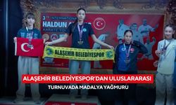 Alaşehir Belediyespor’dan uluslararası turnuvada madalya yağmuru
