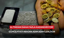Altından daha fazla kazandırıyor! Gümüş fiyatı rekora adım adım ilerliyor