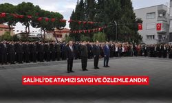 Salihli’de Atamızı saygı ve özlemle andık