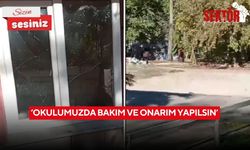 ‘Okulumuzda bakım ve onarım yapılsın’