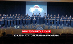 Bahçeşehir Koleji’nde 10 Kasım Atatürk’ü anma programı