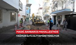 MASKİ, Barbaros Mahallesi’nde yağmur suyu altyapısını yeniliyor