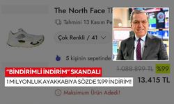 “Bindirimli indirim” skandalı: 1 milyonluk ayakkabıya sözde %99 indirim!