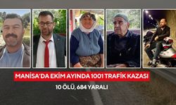 Manisa’da trafik canavarı 1 ayda 10 can aldı