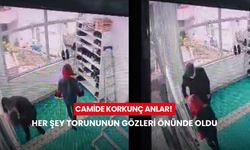 Camide korkunç anlar! Torunuyla namaza gelmişti...
