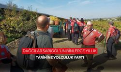 Dağcılar Sarıgöl’ün binlerce yıllık tarihine yolculuk yaptı