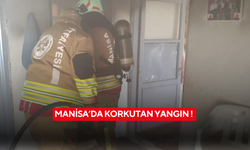 Manisa’da korkutan yangın !