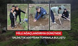 Salihli’de “Yeşil Vatan” seferberliği: Küle dönen orman yeniden hayat buldu
