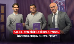 Salihli Fen Bilimleri Koleji’nden öğrenciler için önemli fırsat