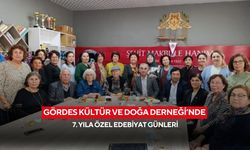 Gördes Kültür ve Doğa Derneği’nde 7. yıla özel edebiyat günleri