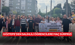 Öğrencilere tribün heyecanı ! Göztepe’den Poyrazdamları Ortaokulu’na maç daveti