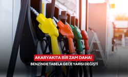 Akaryakıta bir zam daha! Benzinde tabela gece yarısı değişti