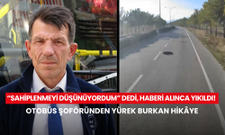 “Keşke yetişebilseydim” dedi… Seferini yarıda bırakan otobüs şoförünün yürek burkan çabası
