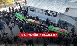 Gıda faciasında ölen anne çocukları ile birlikte torağa verildi