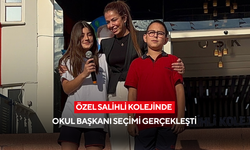 Özel Salihli Kolejinde Okul Başkanı seçimi gerçekleşti