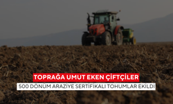 Kuraklık umudu söndüremedi... Toprakla umut tohumları ekiliyor... Yeni sezon başladı