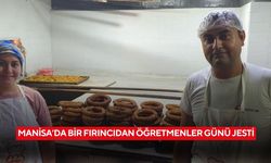 Manisa’da bir fırıncıdan öğretmenler günü jesti