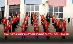 Manisa'da Öğrenciler şiirler, marşlar ve gösterilerle Atatürk’e sevgilerini sundu